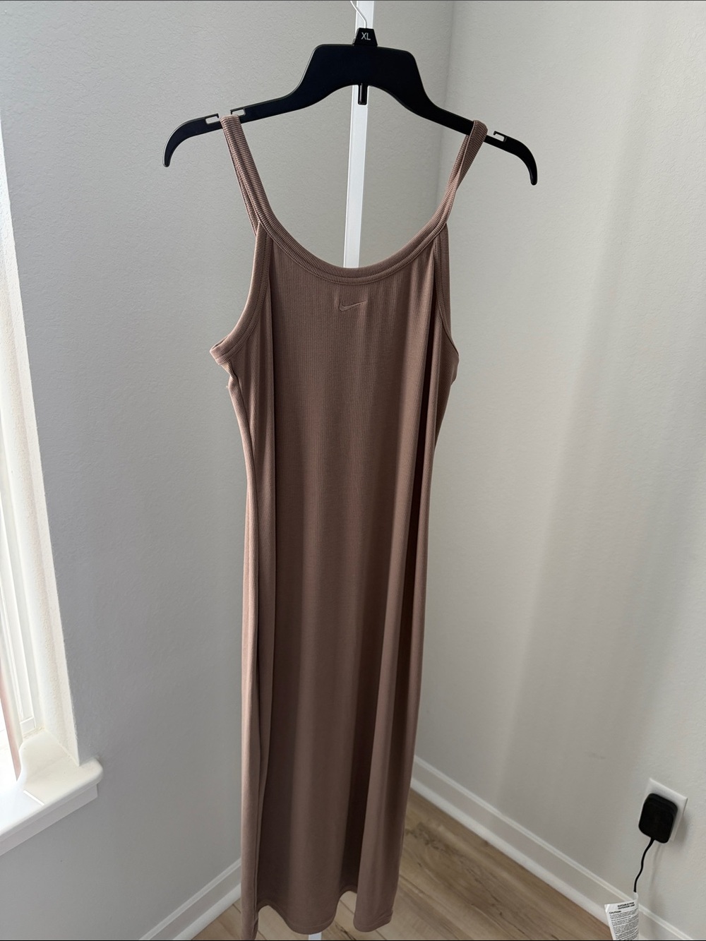 Nike Brown Maxi Slip Dress
